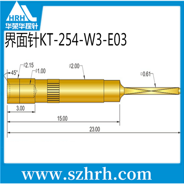 界面探针的规格型号——华荣华测试探针厂家