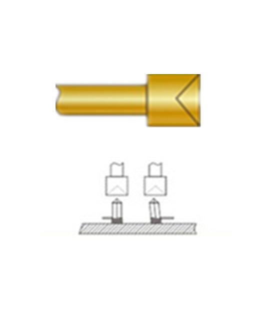杯头探针、探针用法图、探针原理图、测试探针图片