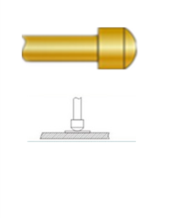 圆头探针、探针用法图、探针原理图、测试探针图片