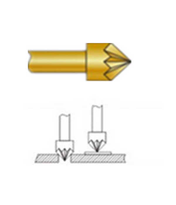 星型头探针、探针用法图、探针原理图、测试探针图片