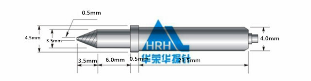 GP-11S、定位针、探针外径为4.5mm ，长度为35.5mm、ICT测试针、功能夹具定位针、测试针、五金配件