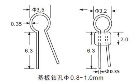 PCB测试点尺寸