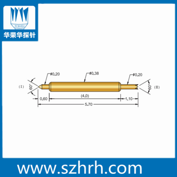 DP038-BU-5.7L 双头探针