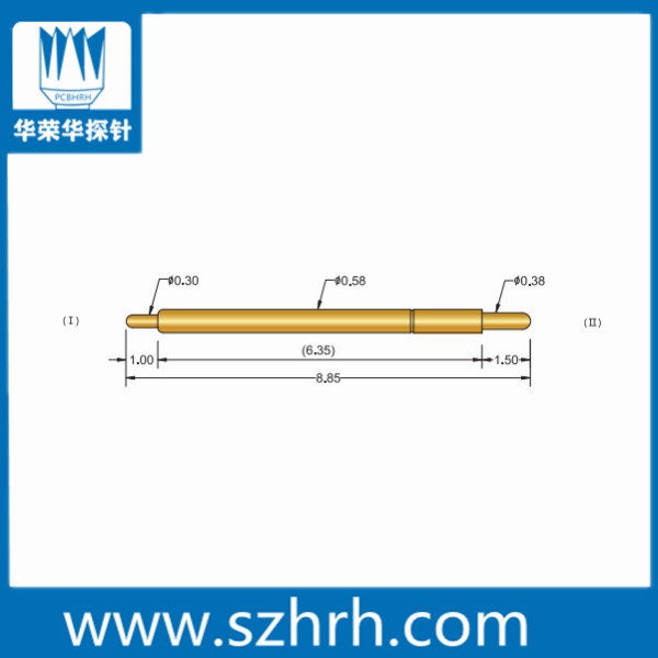 DE058-BJ-8.8L双头探针